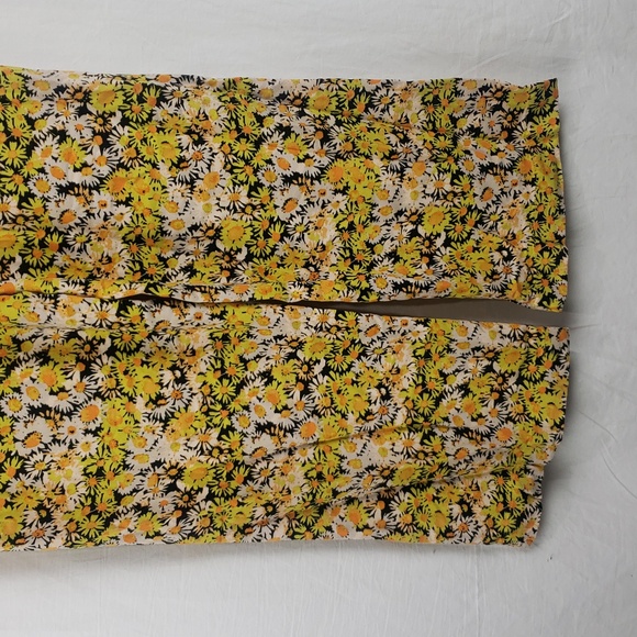 Urban Outfitters Carmen Gold and White Sunflower Hippie Pants - Picture 10 of 13